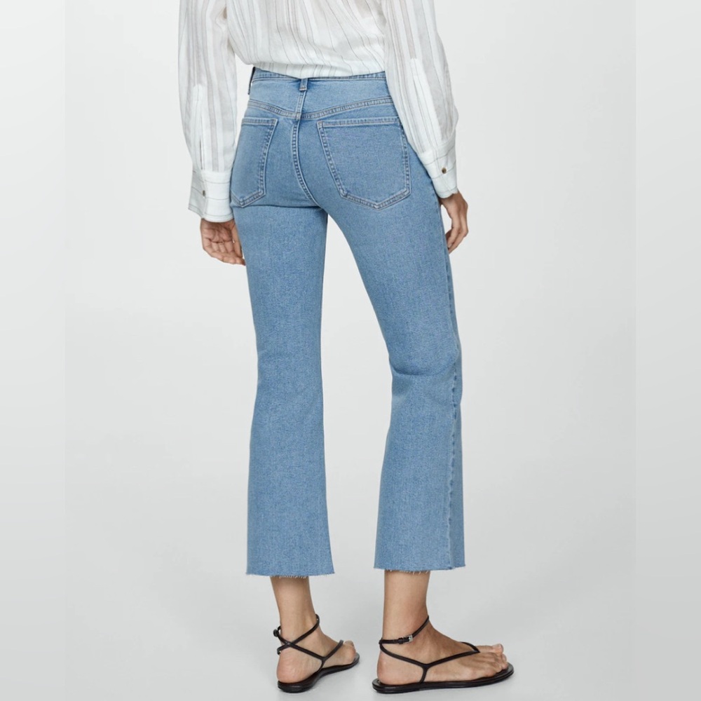 Mango Jeans Sienna flare crop Size 42EUR
